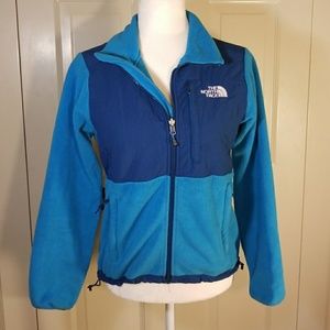 Aqua Blue North Face Denali Jacket